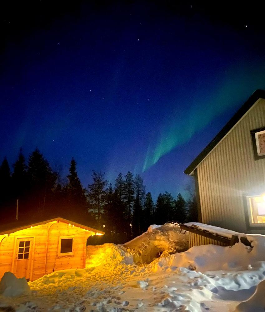 Lapland Snow Cabin Masugnsbyn Стая снимка