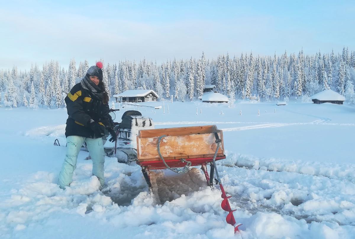 Lapland Snow Cabin Masugnsbyn Екстериор снимка